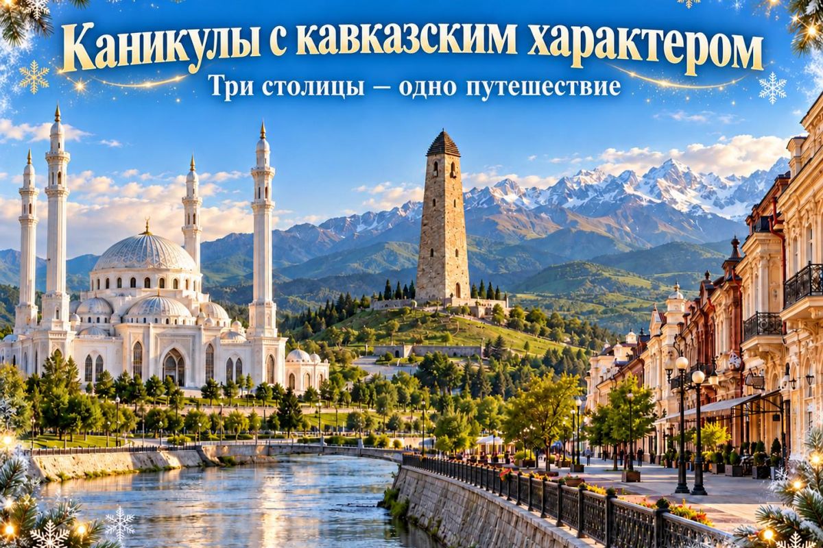Кавказские каникулы: три столицы